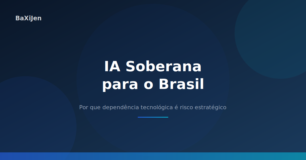 IA Soberana para o Brasil
